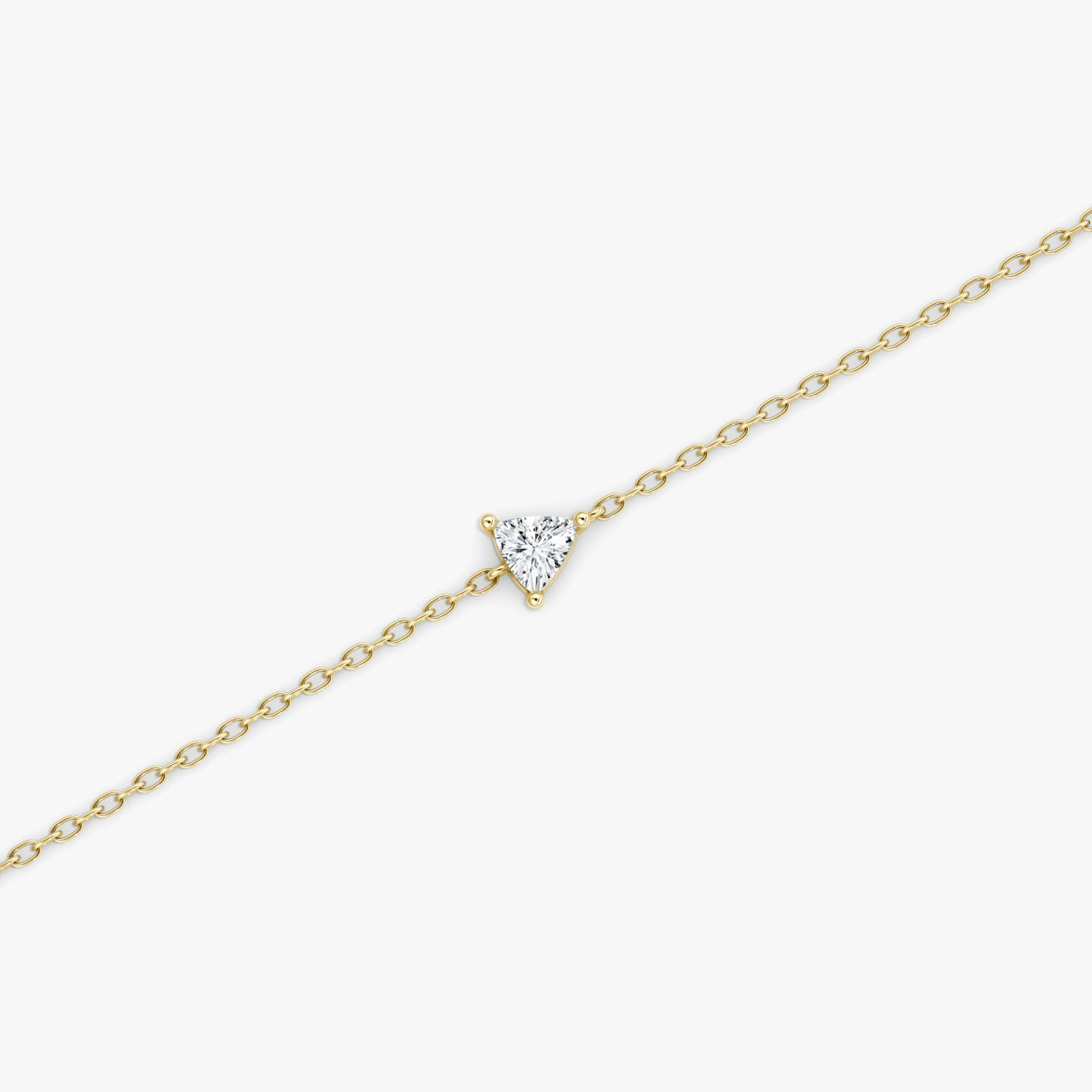 Trillion Petite Solitaire Bracelet