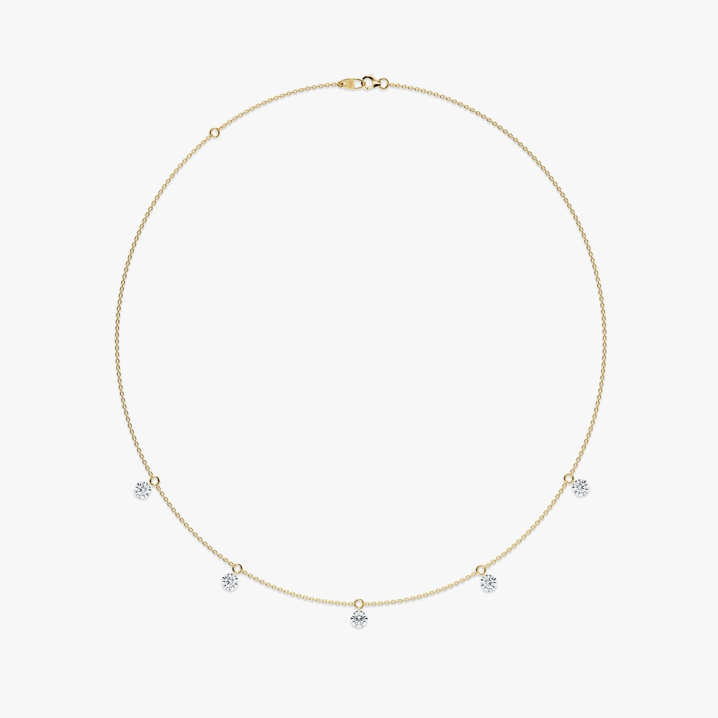 Floating Station Necklace