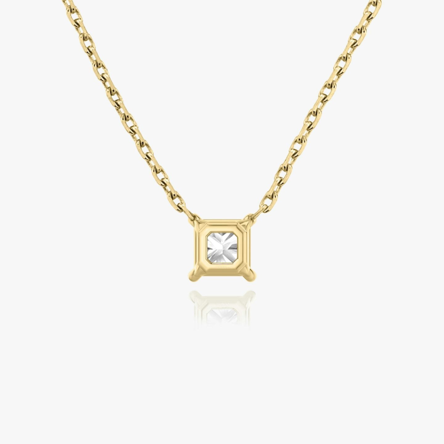 Princess Solitaire Necklace