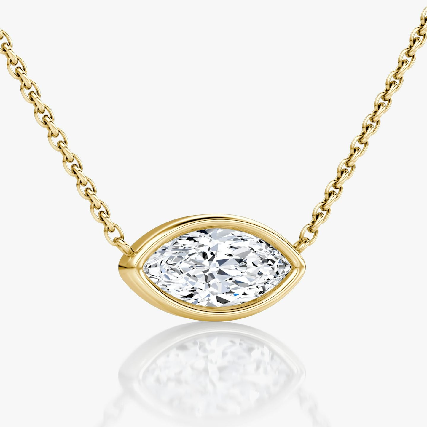 Marquise Bezel Solitaire