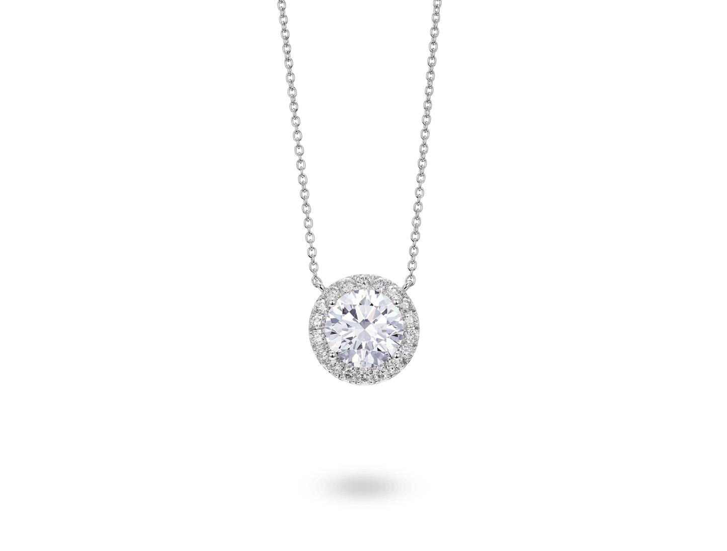 Halo Gold Pendant