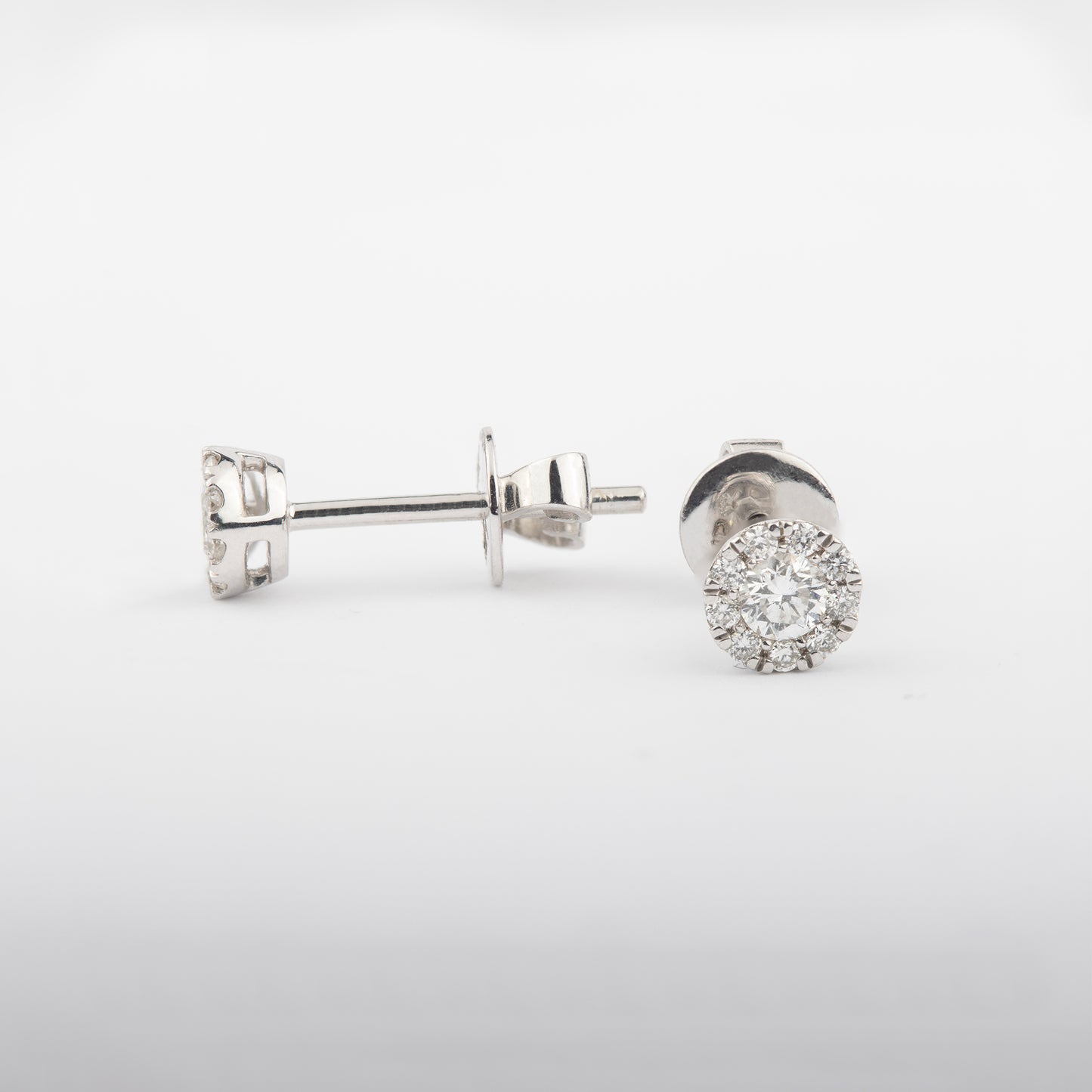 Diamond Cluster Studs (Ready to Ship)