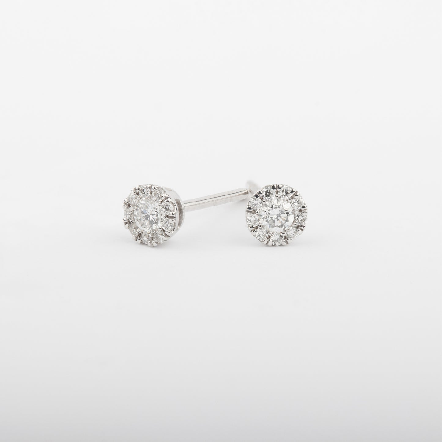 Diamond Cluster Studs (Ready to Ship)