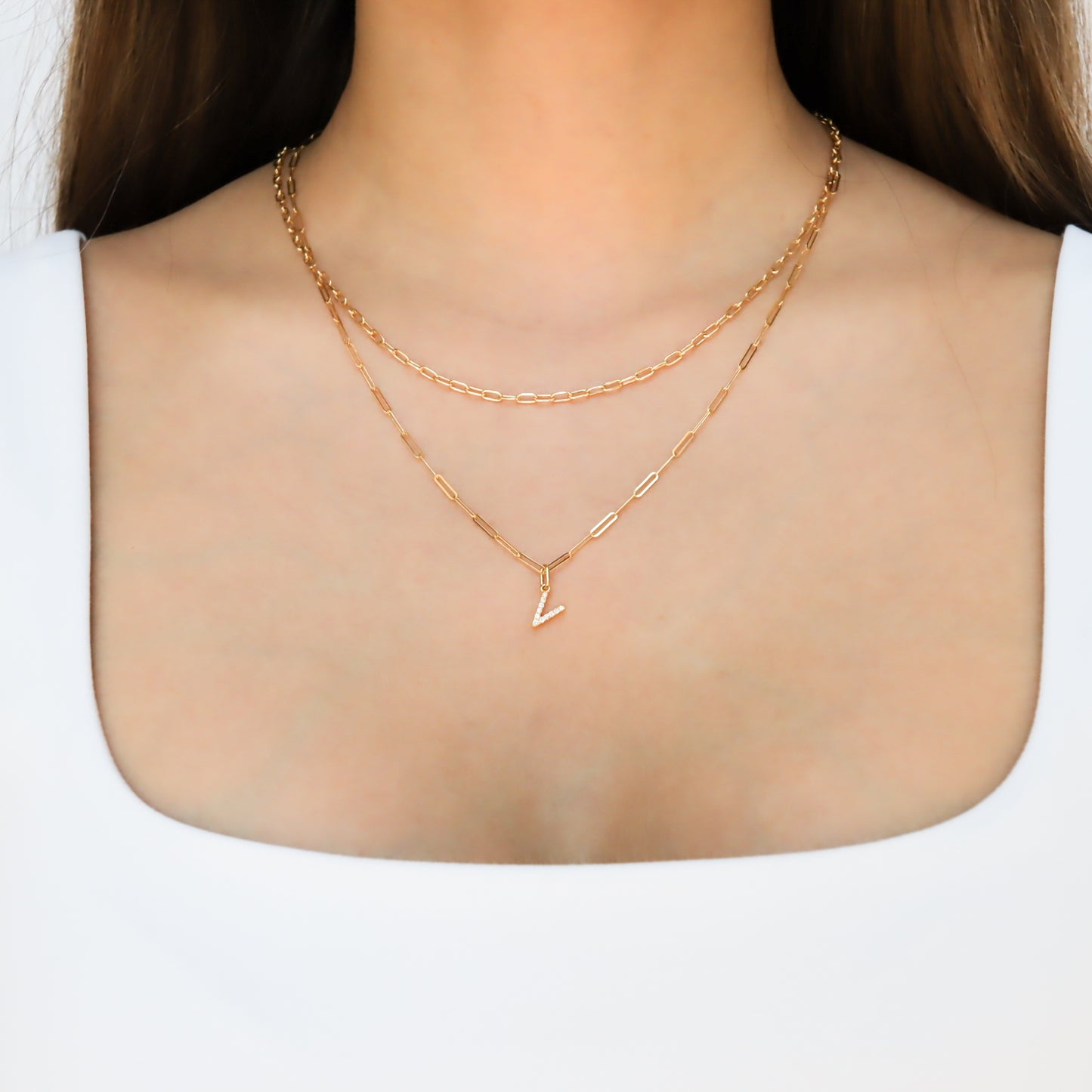 Paperclip Chain Necklace