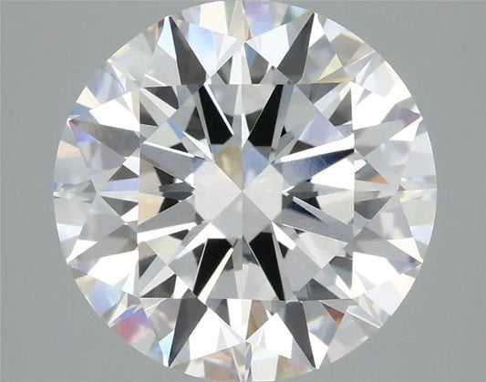 4.00ct Round Lab Grown Diamond (Colour F, Clarity VVS2, Cut EX, IGI)