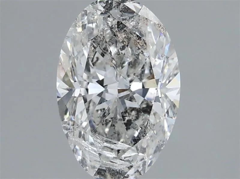 1.50ct Oval Natural Diamond (Colour G, Clarity I1, Cut VG, IGI Certified)