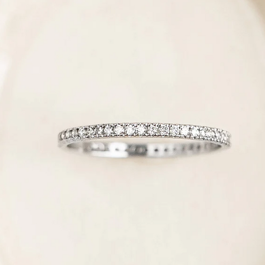 Custom Engagement Eternity Band for Esi - 30% Deposit