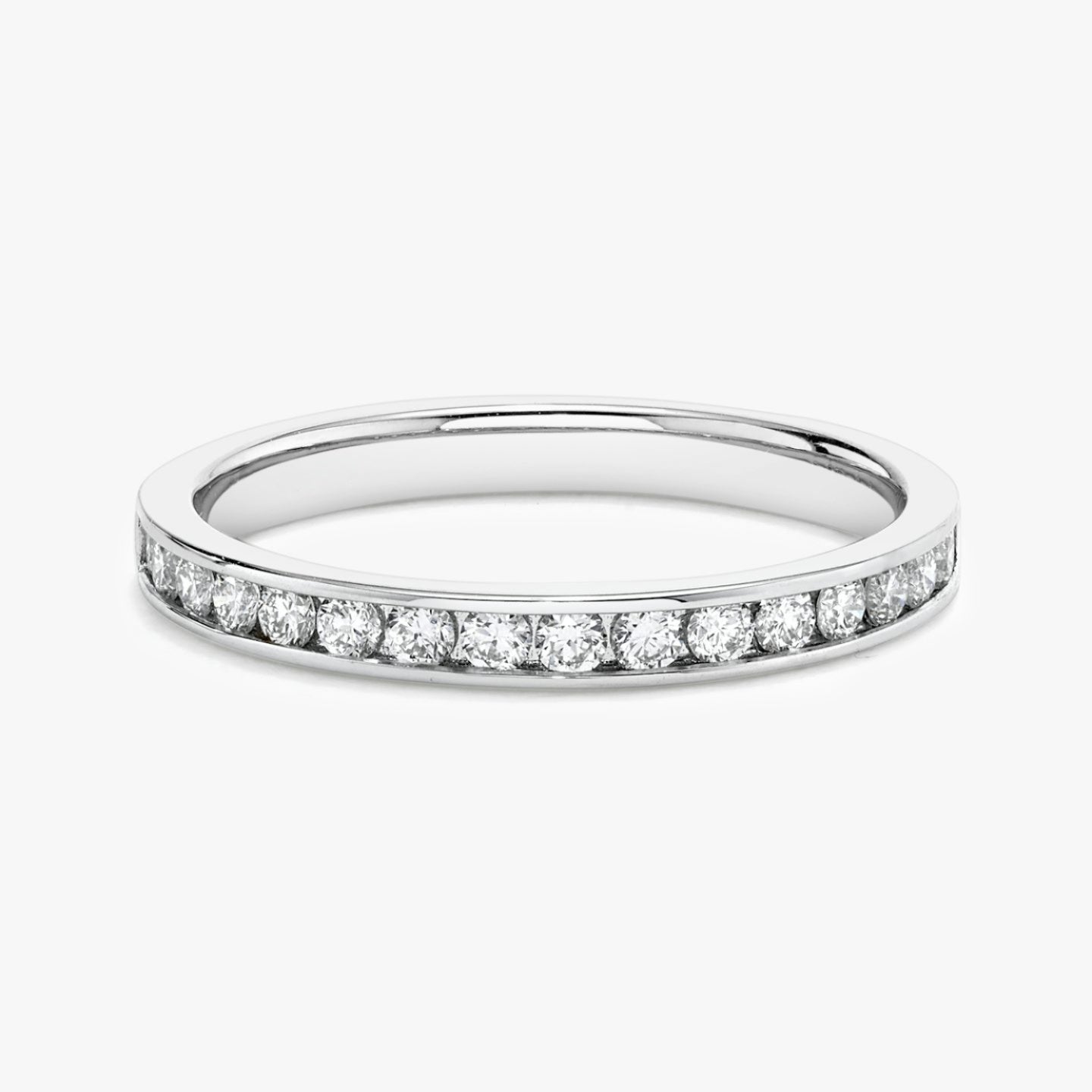 Devotion Half Round Diamond Band