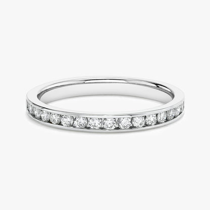 Devotion Half Round Diamond Band