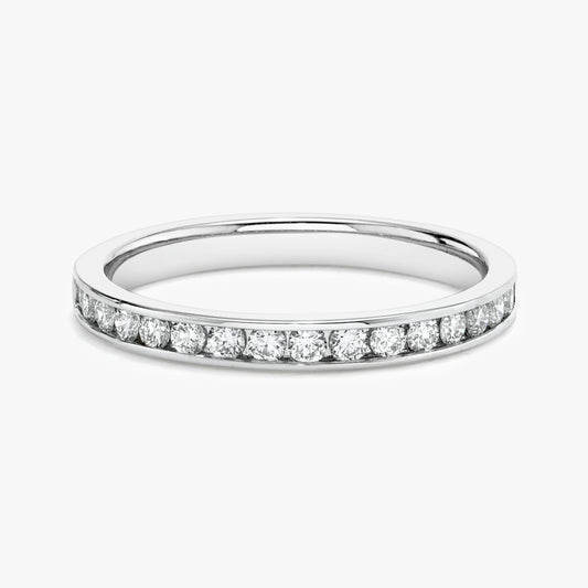 Devotion Half Round Diamond Band