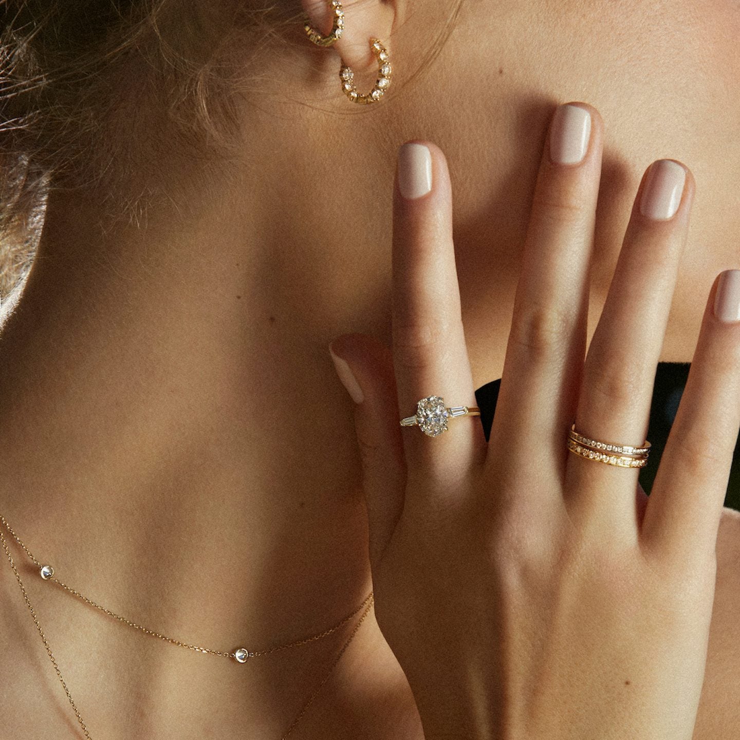 Devotion Half Round Diamond Band