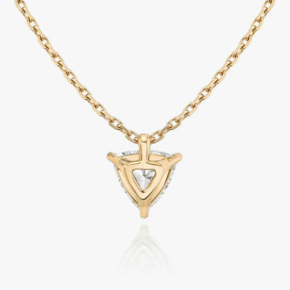 Trillion Solitaire Pendant