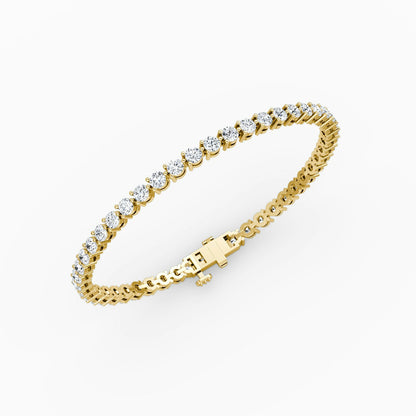 Round Brilliant Tennis Bracelet