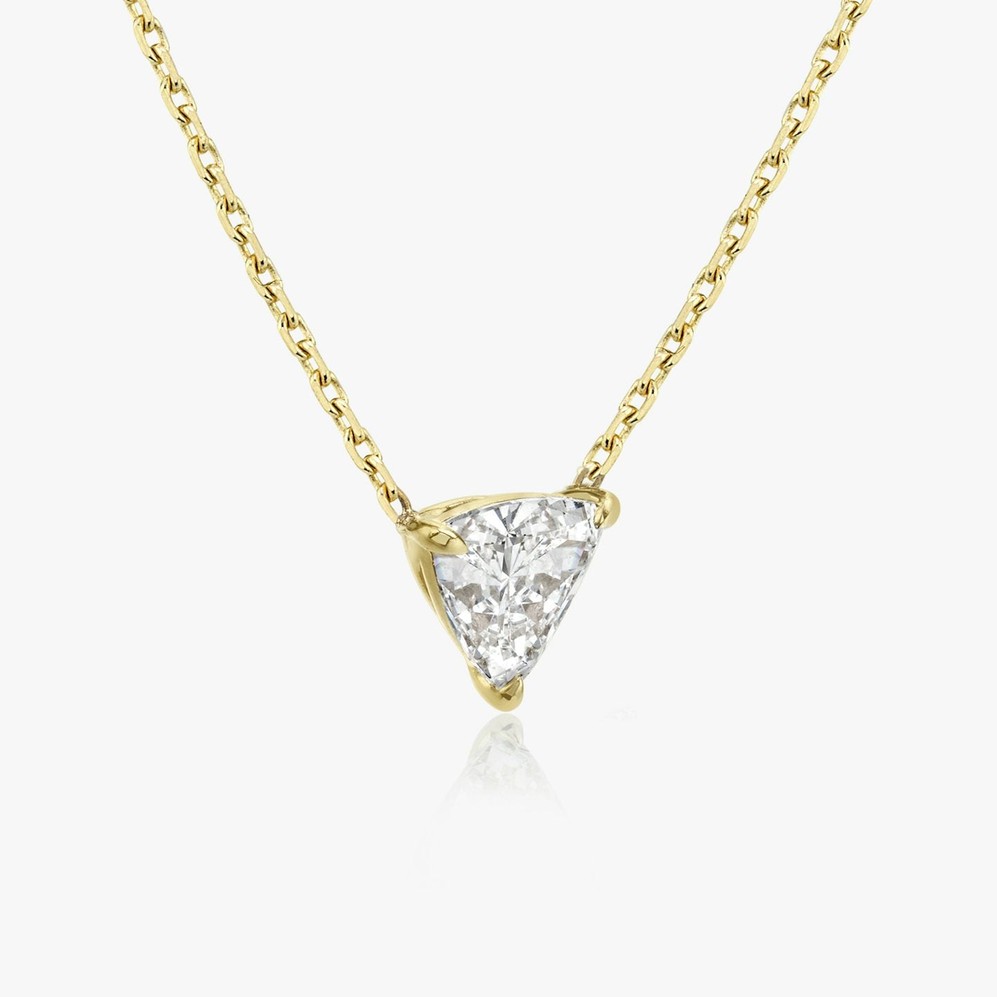 Trillion Solitaire Necklace