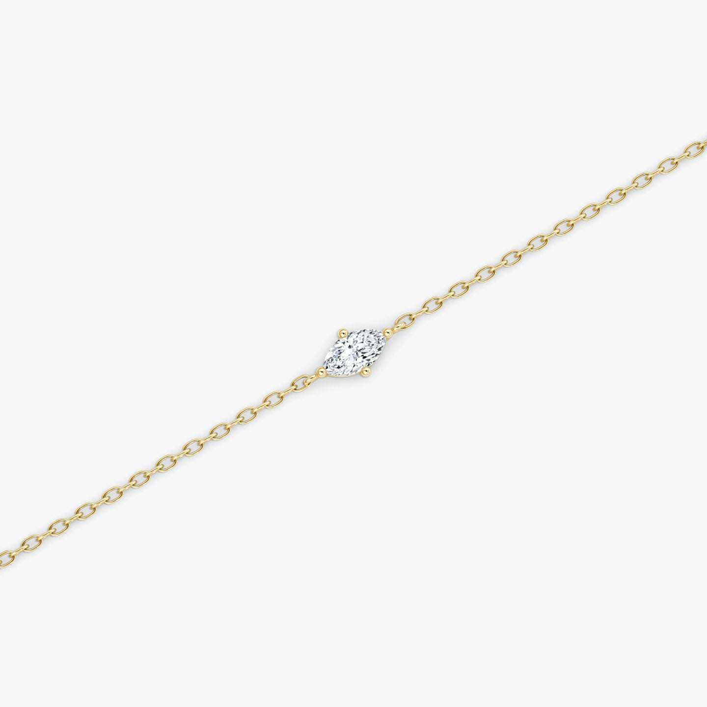 Marquise Petite Solitaire Bracelet