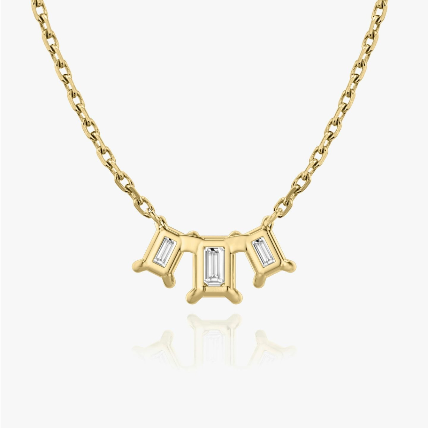 Emerald Arc Necklace