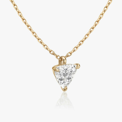 Trillion Solitaire Pendant