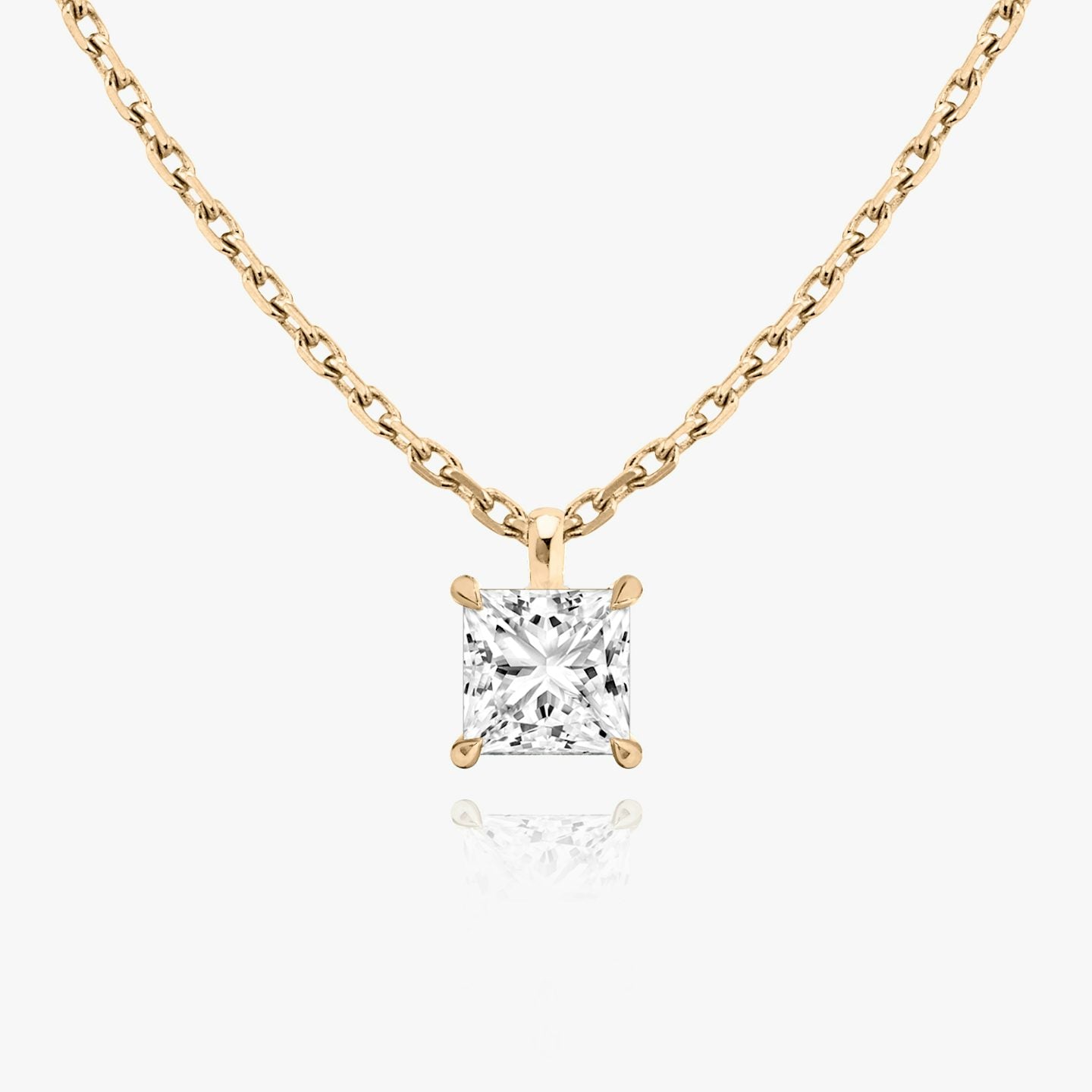 Princess Solitaire Pendant