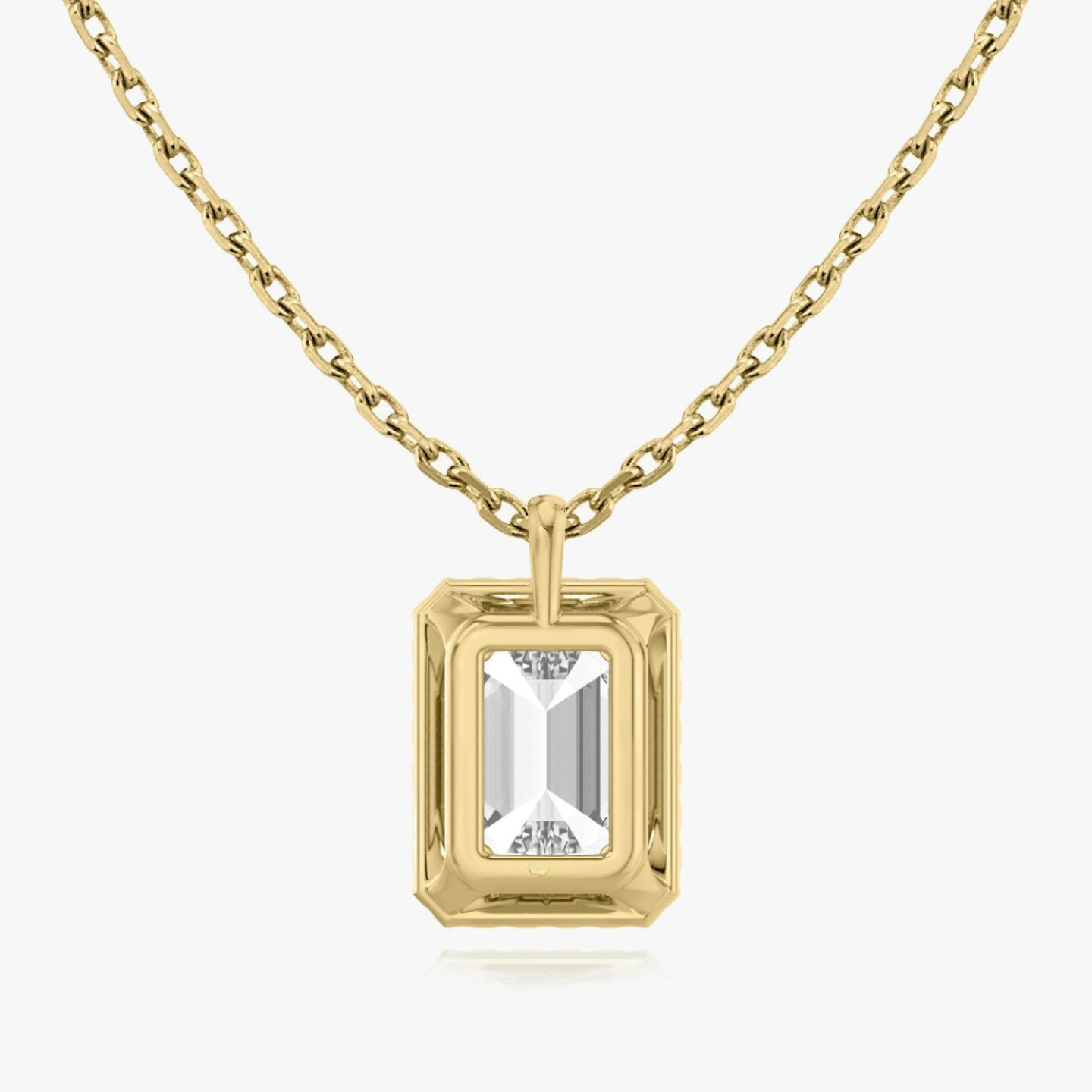 Emerald Halo Pendant