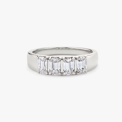 Emerald Tetrad Ring