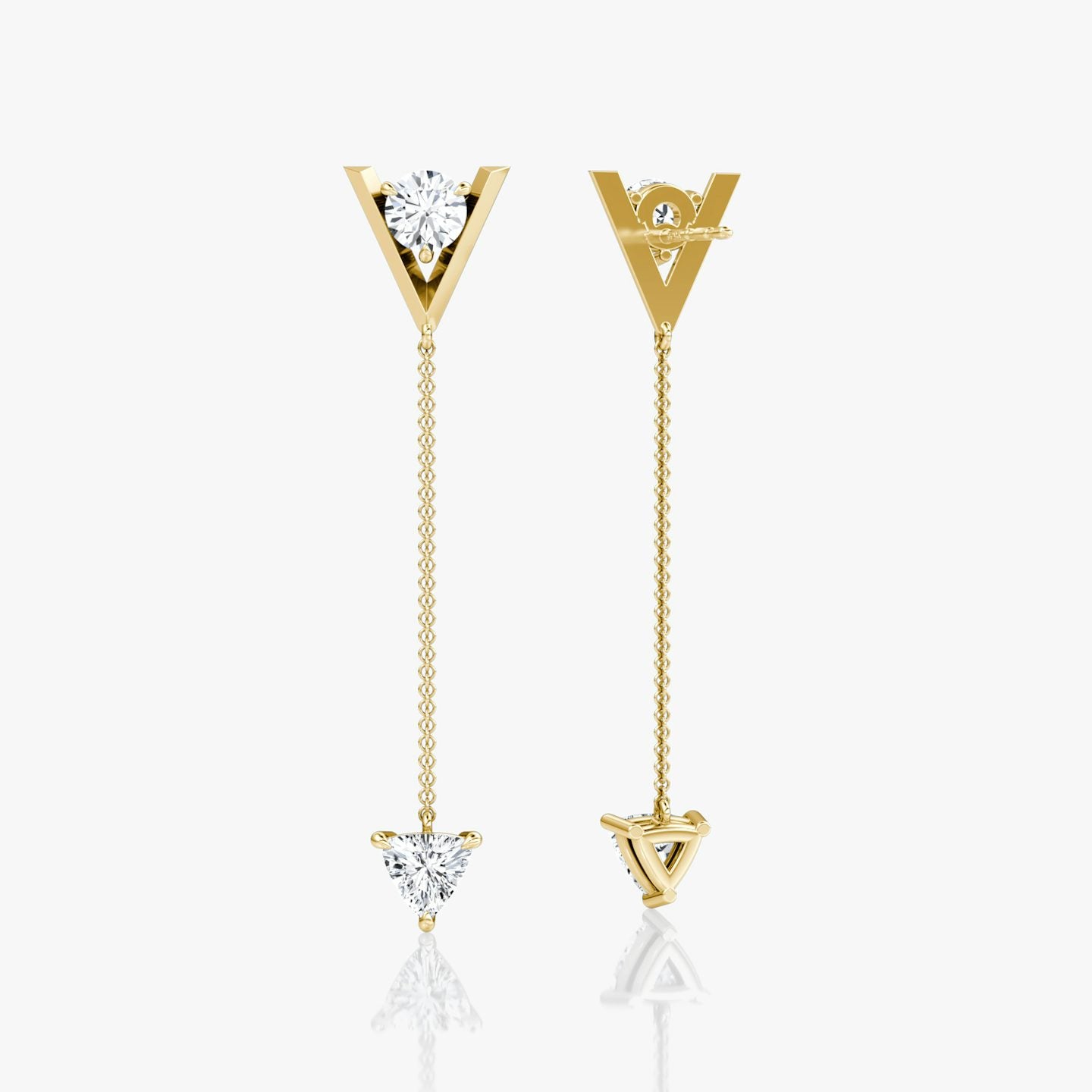 VVS V Duo Dangle Earring