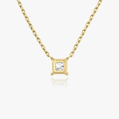 Princess Solitaire Necklace