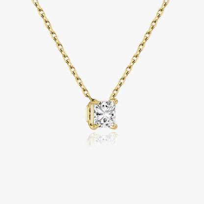 Princess Solitaire Necklace