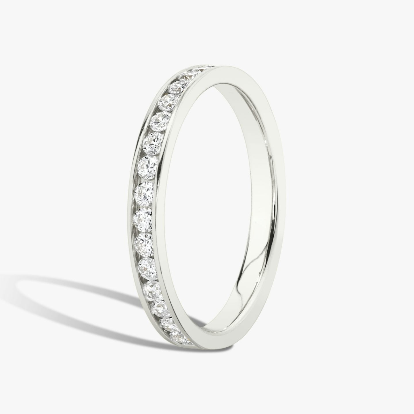 Devotion Half Round Diamond Band