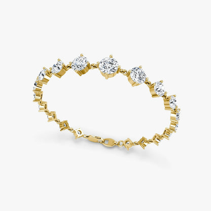 Infinity Linked Tennis Bracelet