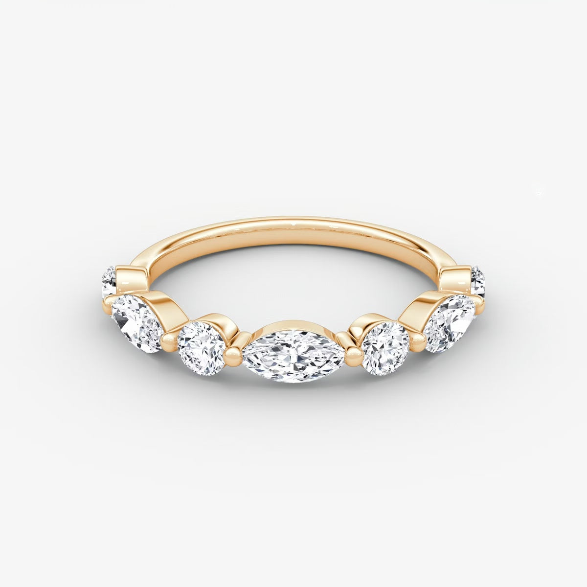 Mixed Shape Single Shared Prong