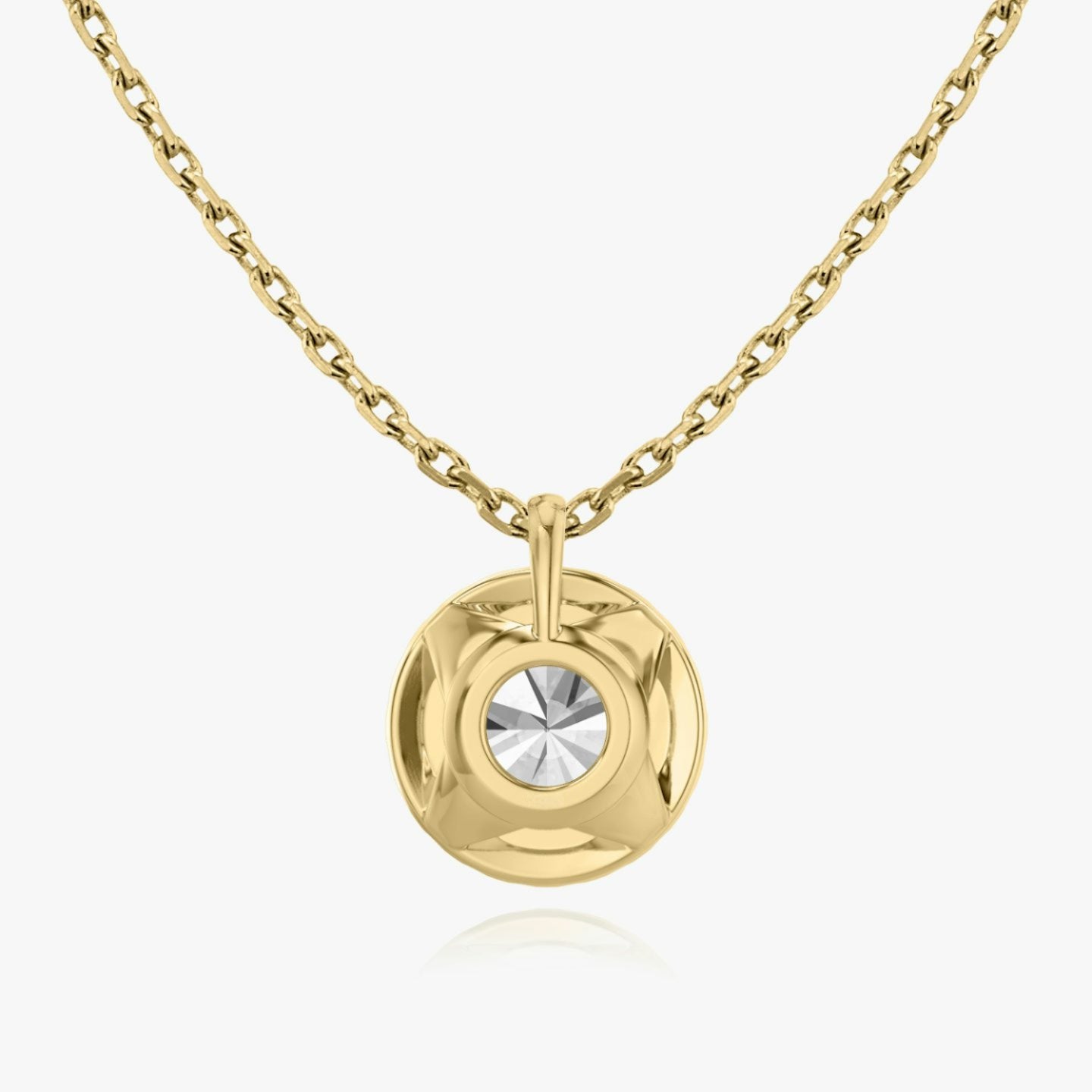Round Halo Pendant