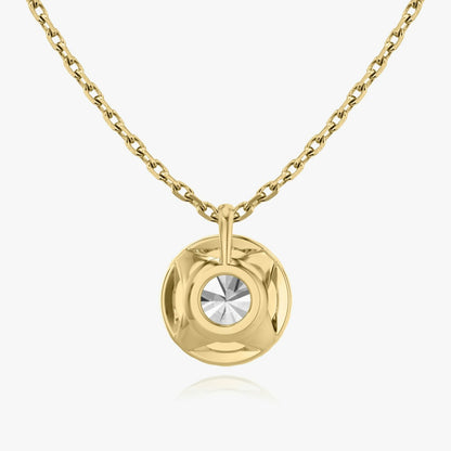 Round Halo Pendant