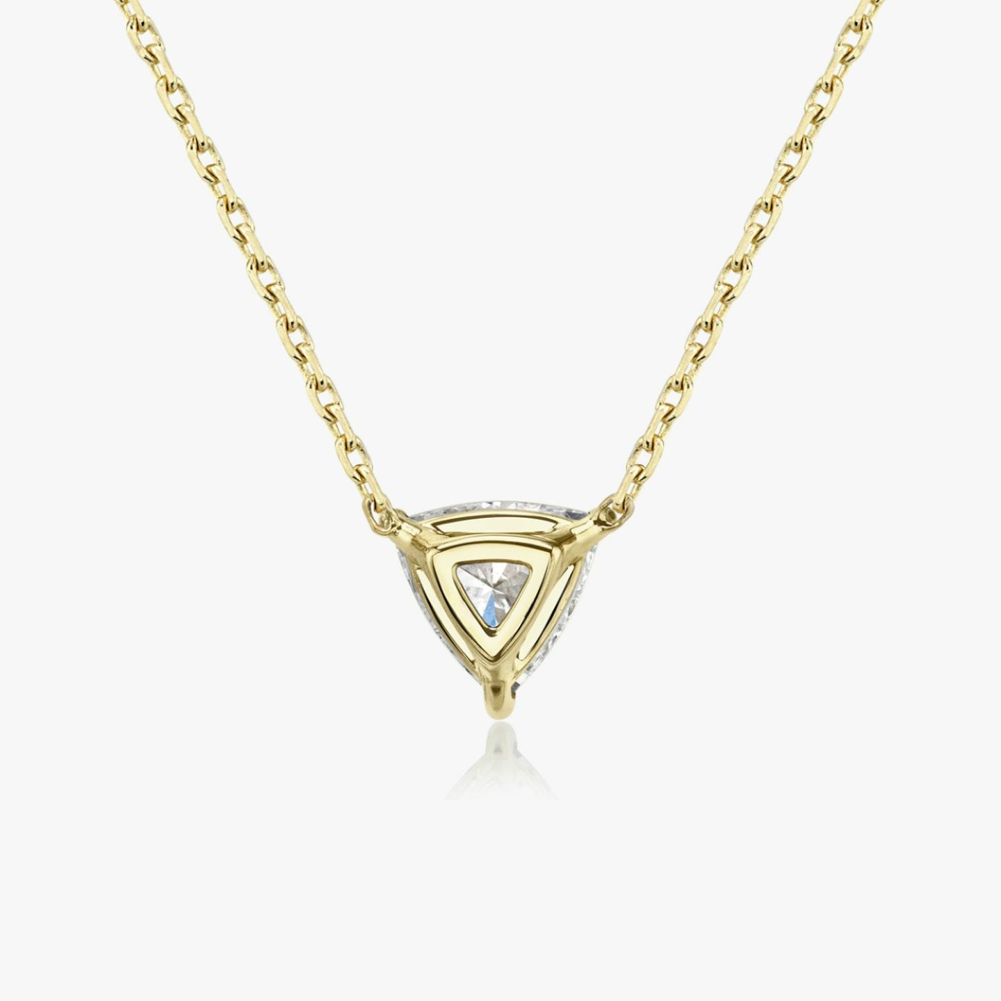 Trillion Solitaire Necklace