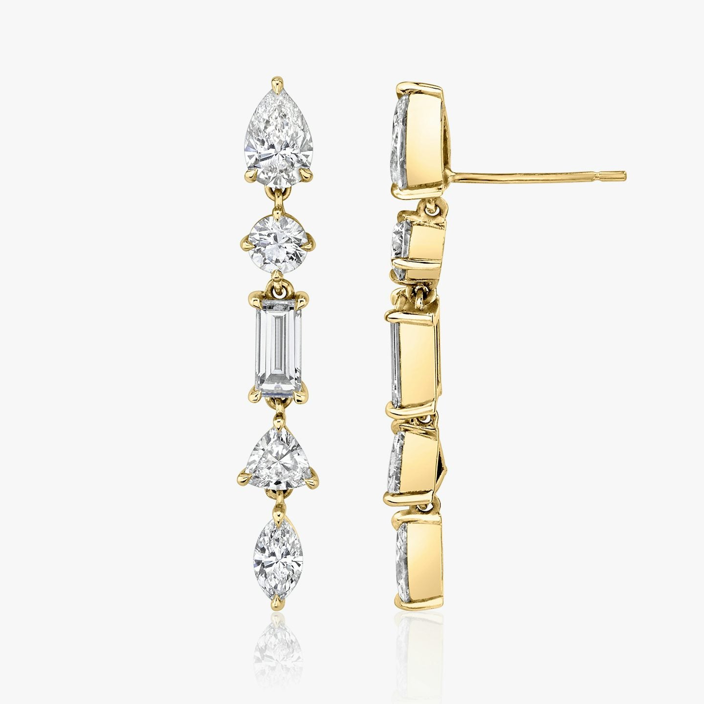Mixed Drop Earring