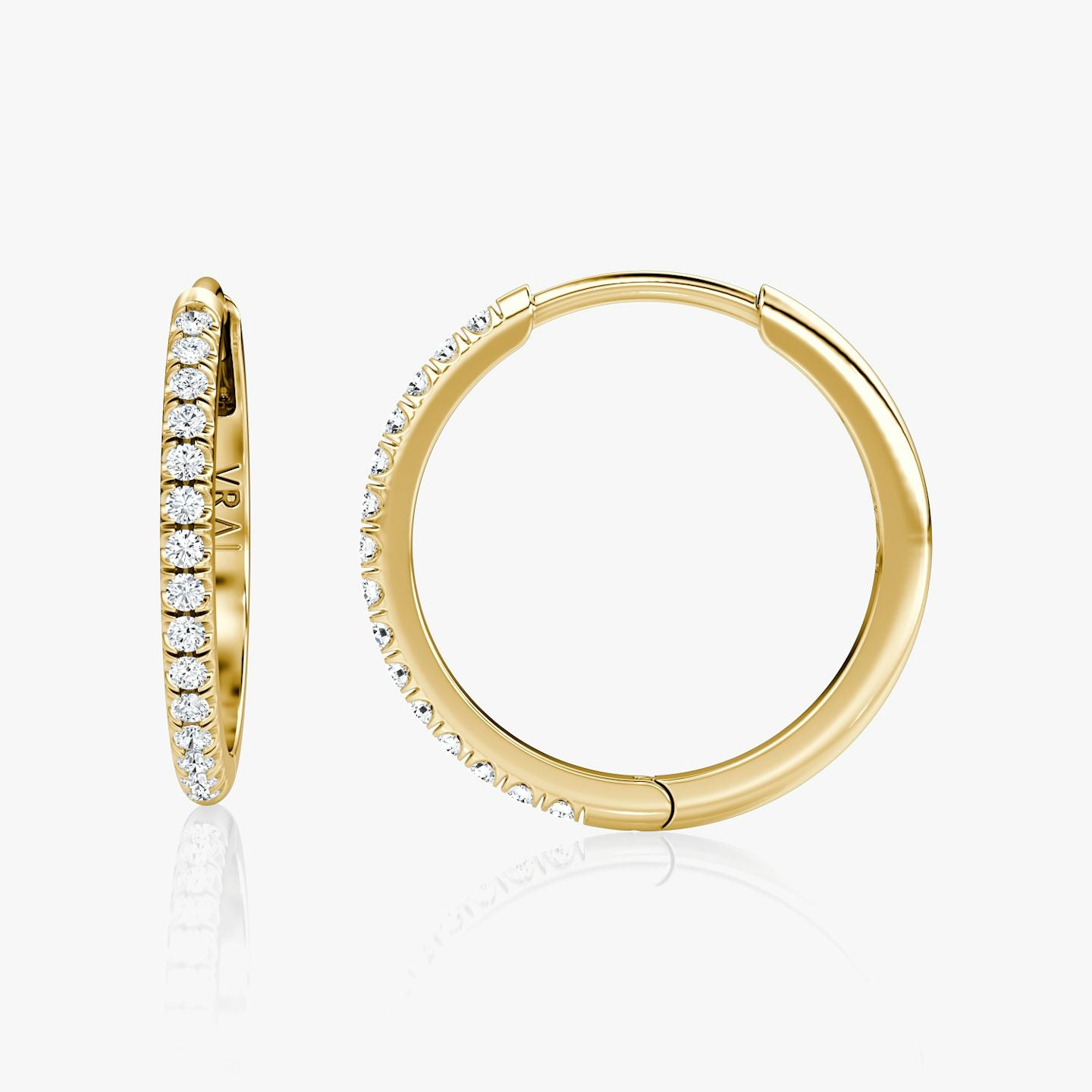Huggie Hoop Pave