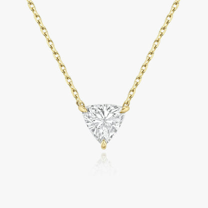 Trillion Solitaire Necklace
