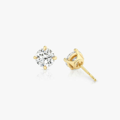 Round Solitaire Stud