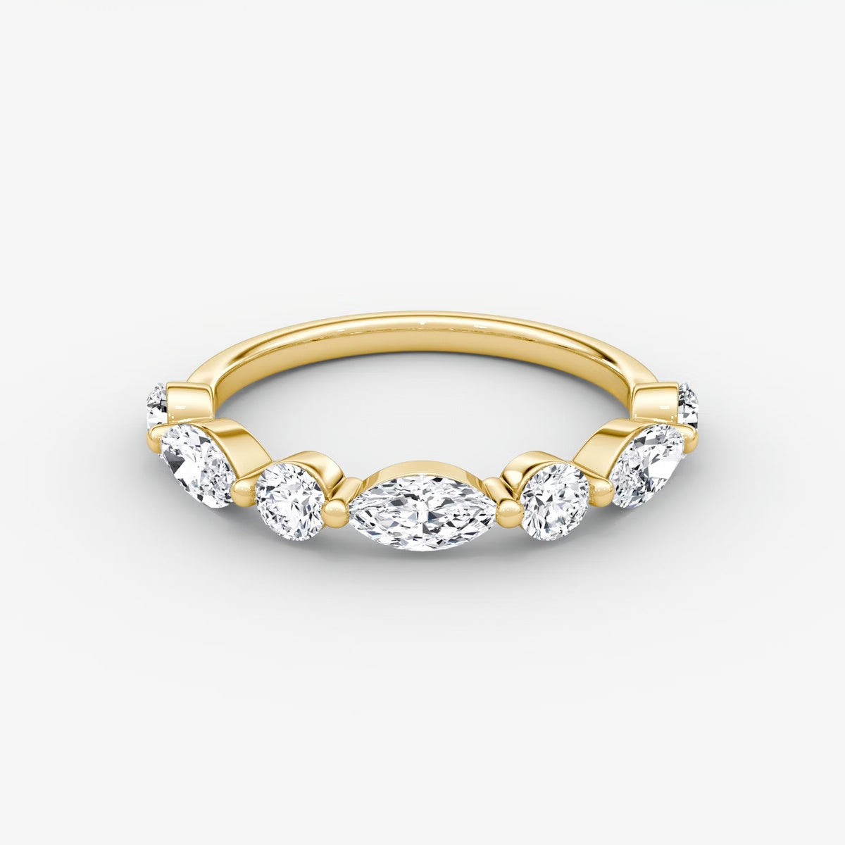 Mixed Shape Single Shared Prong