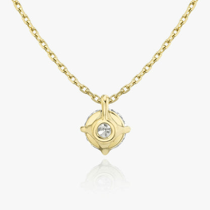 Round Solitaire Pendant