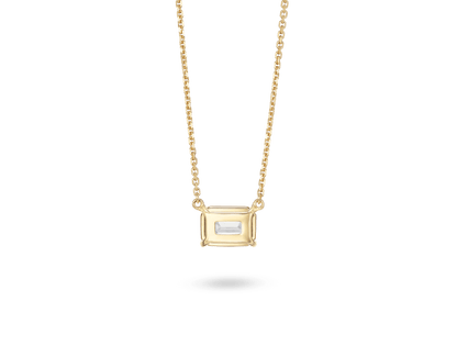 Emerald Cut Pendant