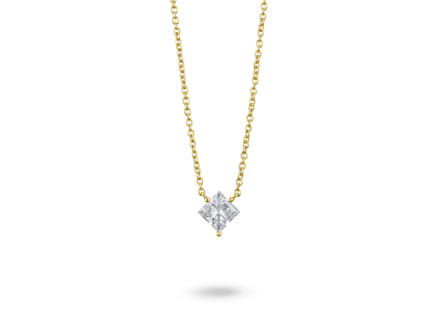 Princess Cut Pendant