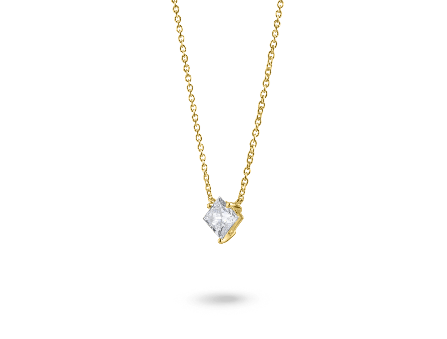 Princess Cut Pendant